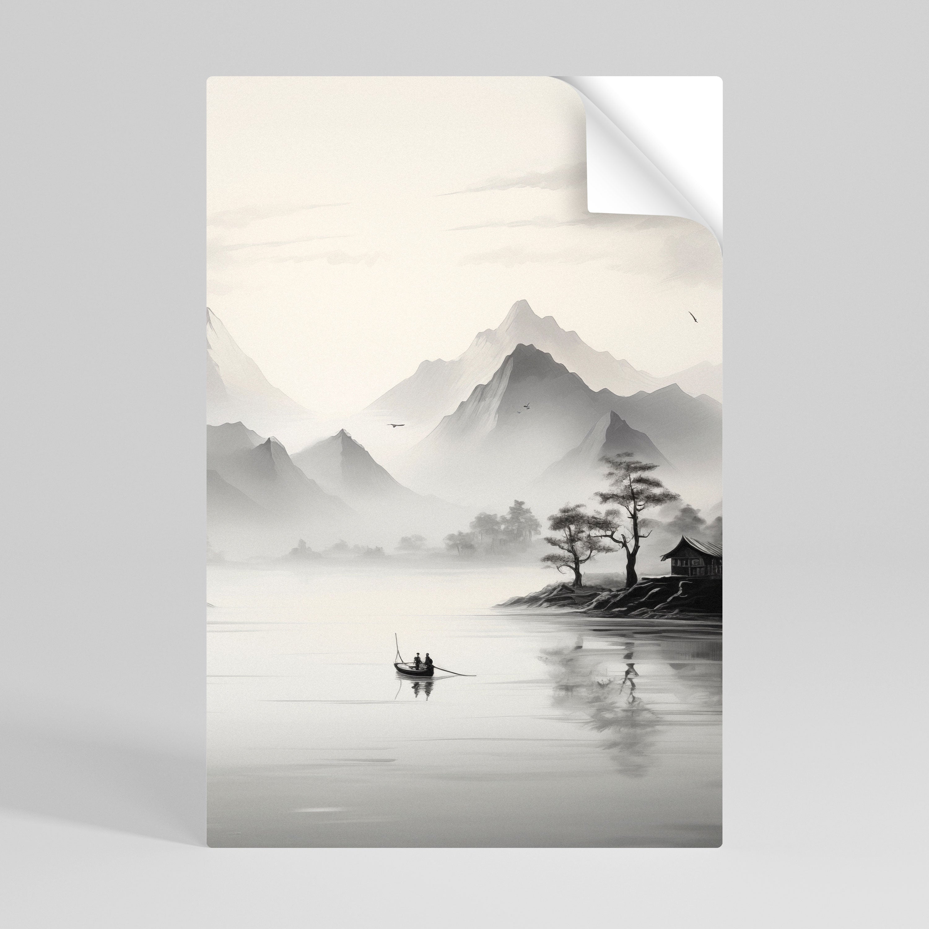 ASIAN VENTURE Póster Autocolante Vertical