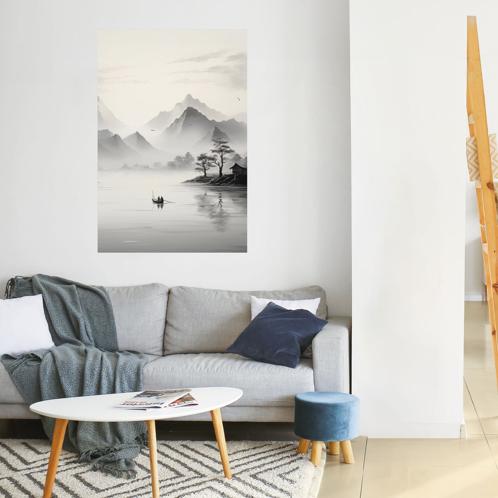 ASIAN VENTURE Peel and Stick Vertical Poster