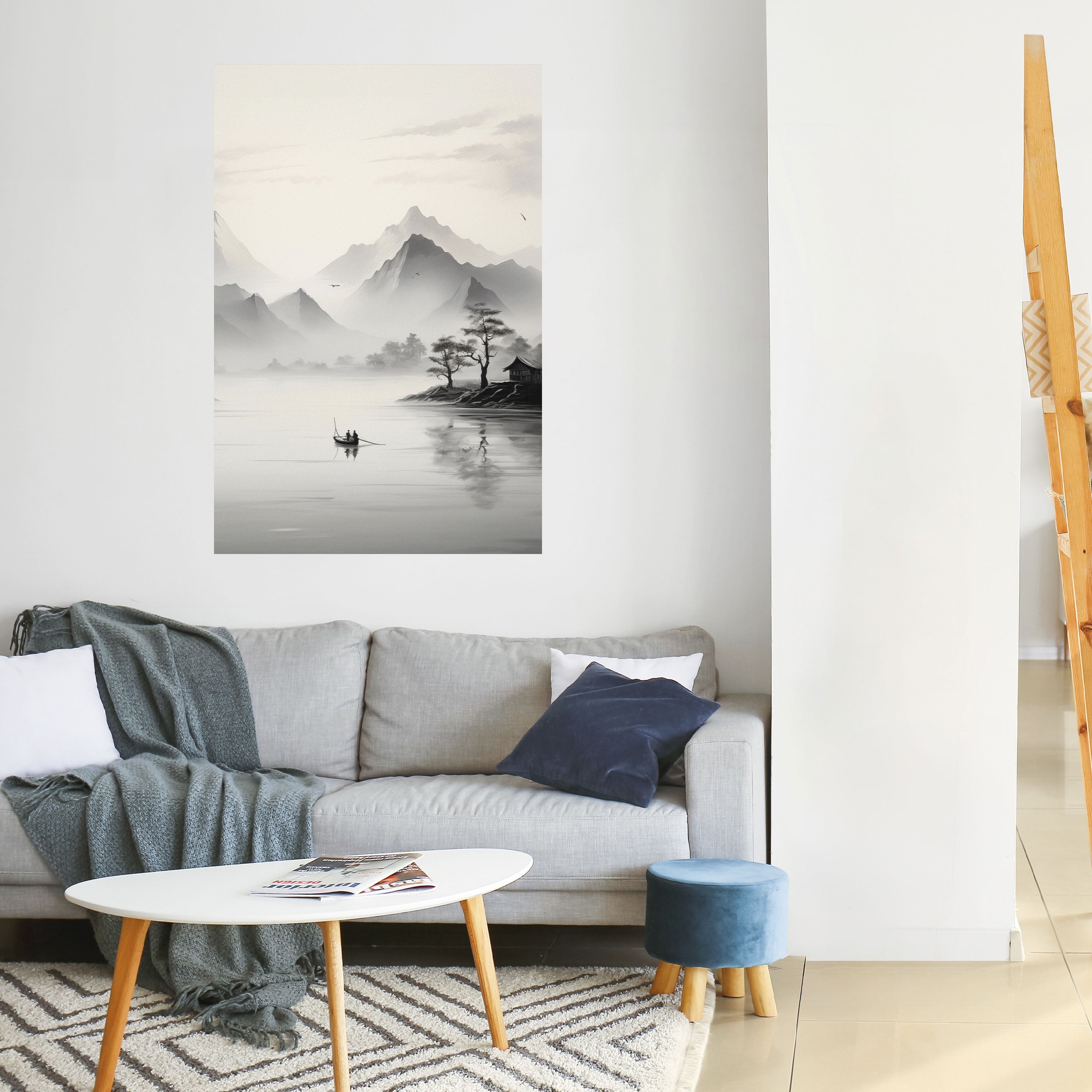 ASIAN VENTURE Peel and Stick Vertical Poster