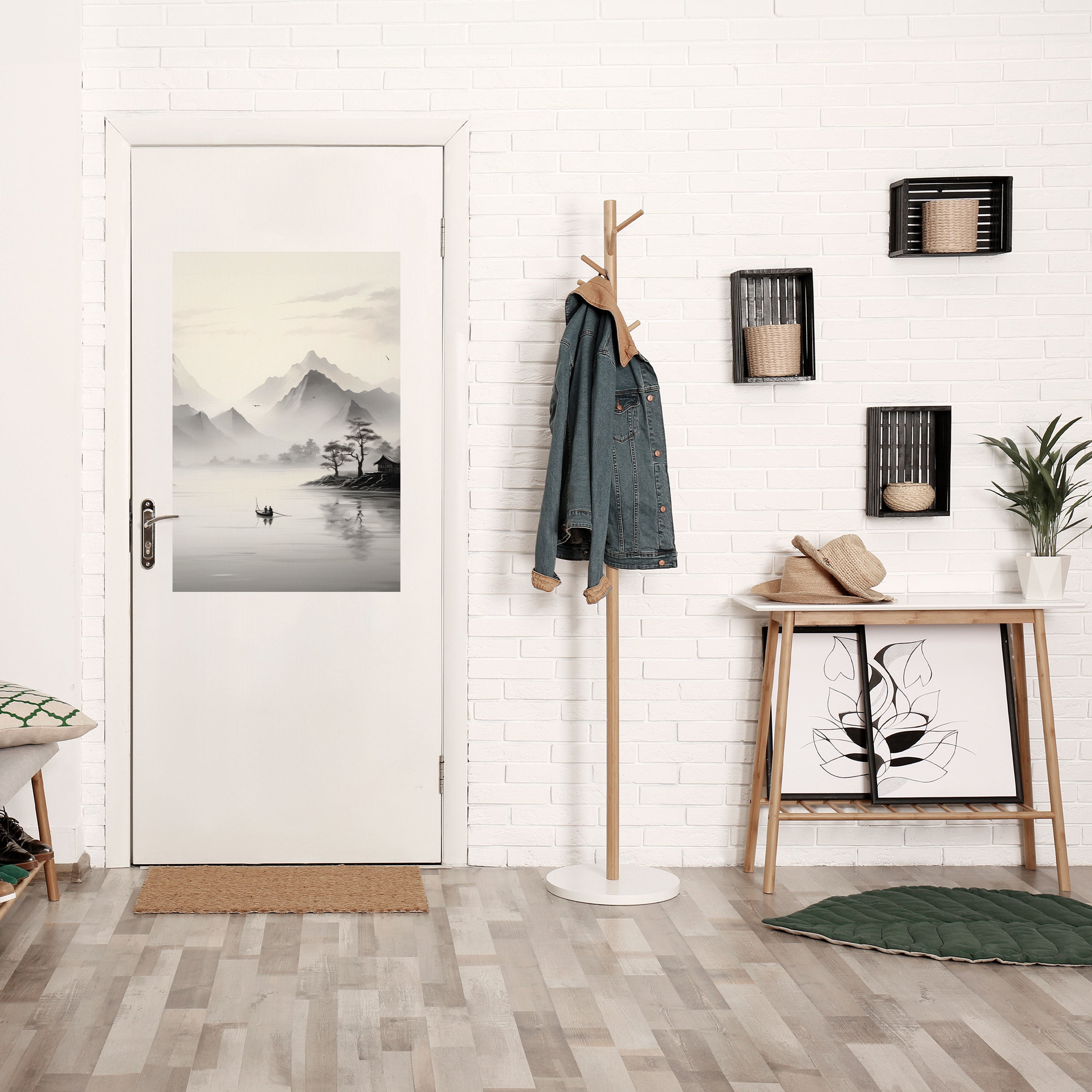 ASIAN VENTURE Peel and Stick Vertical Poster