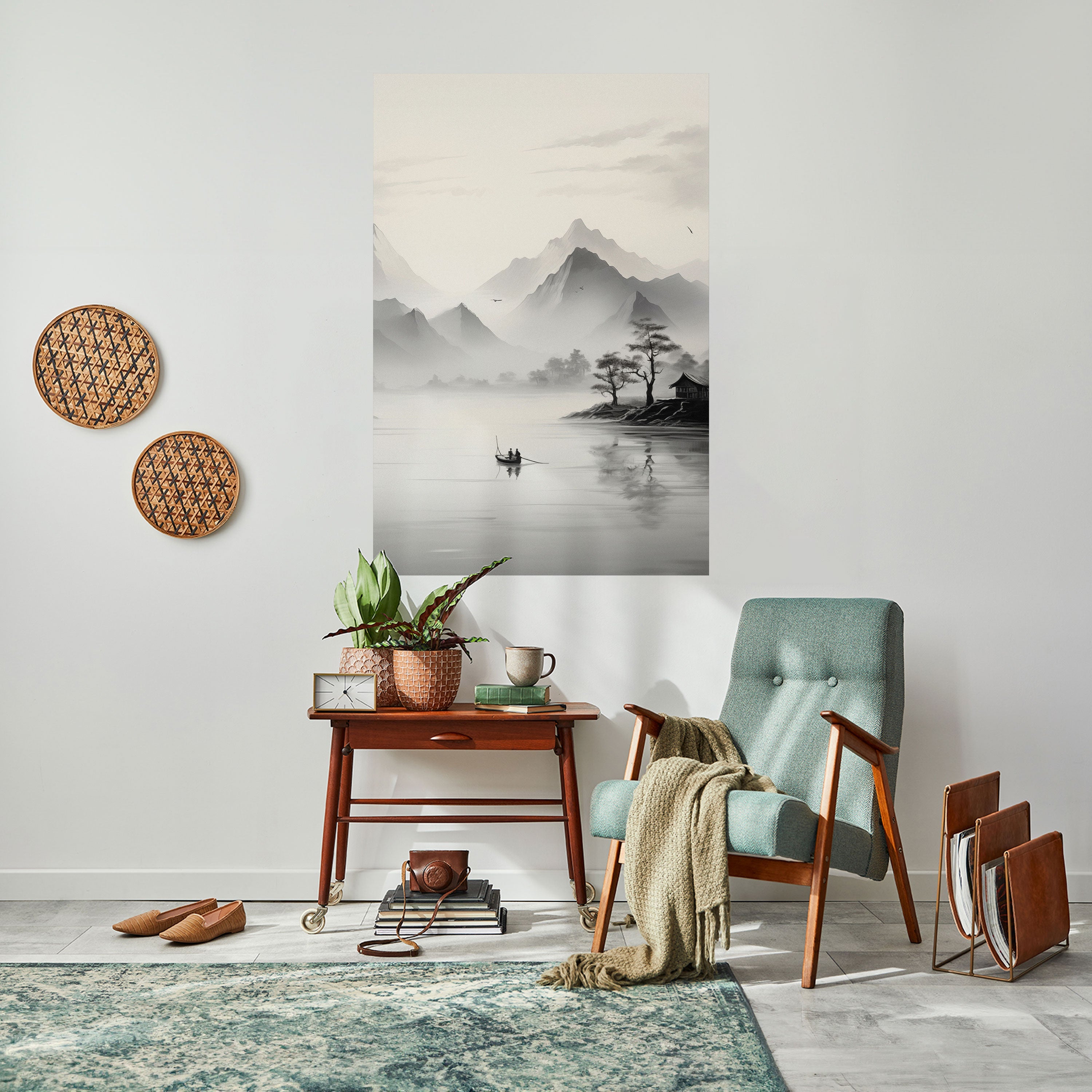 ASIAN VENTURE Poster Vertical Autocolante