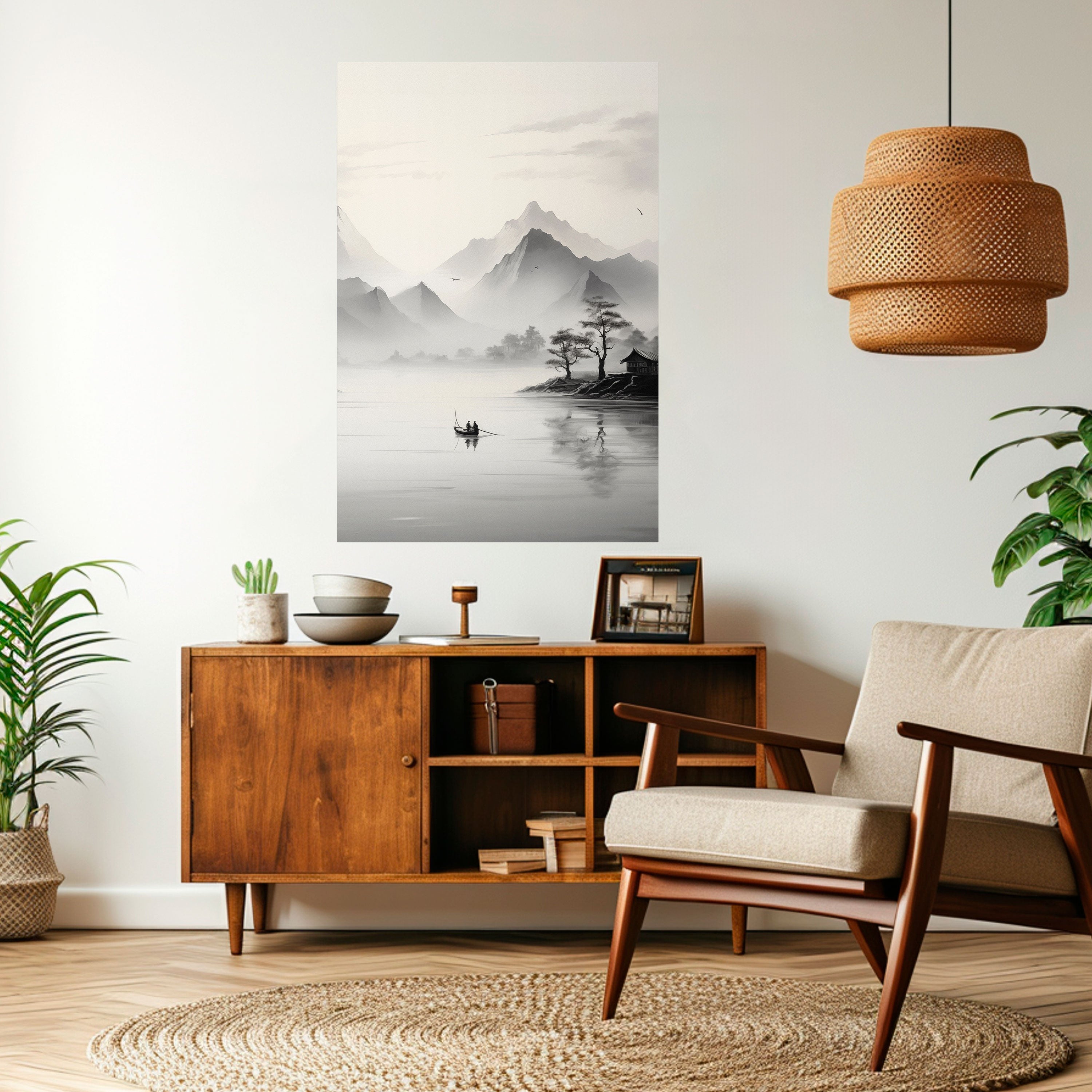 ASIAN VENTURE Poster Vertical Autocolante