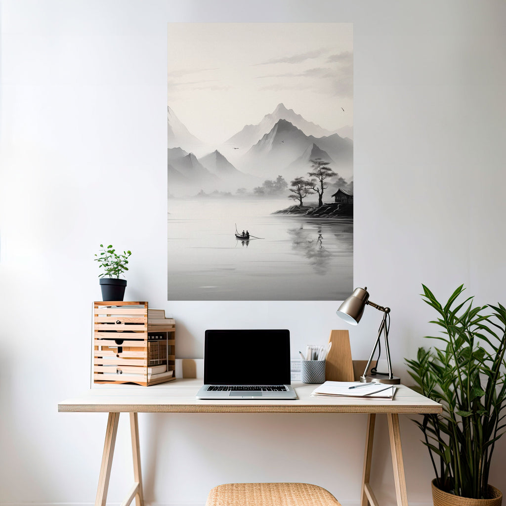 ASIAN VENTURE Peel and Stick Vertical Poster