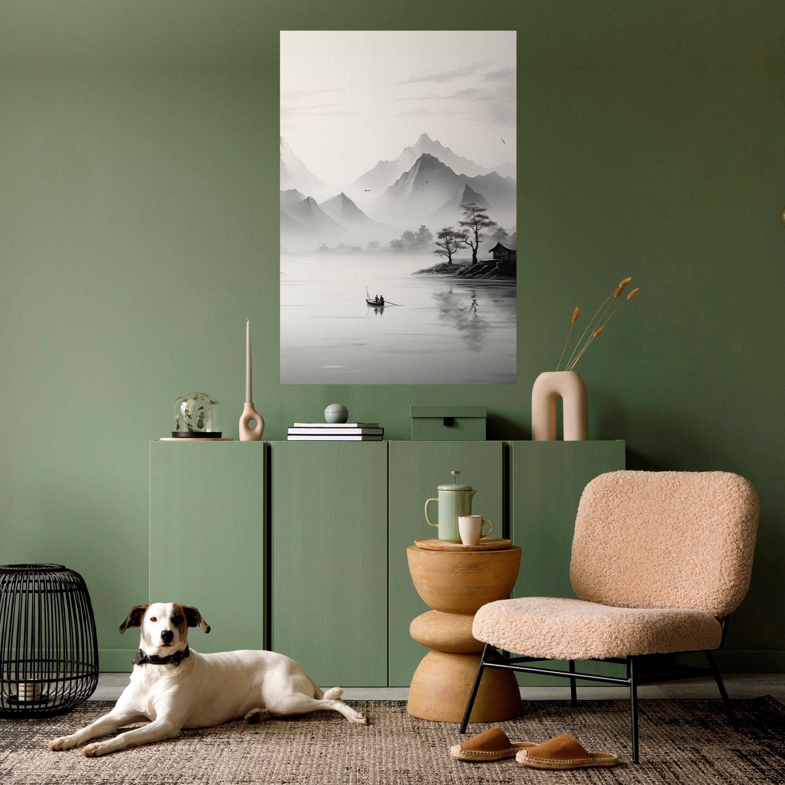 ASIAN VENTURE Peel and Stick Vertical Poster