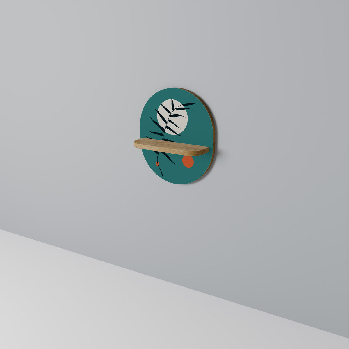 MYSTERIOUS LEAF Prateleira Artística