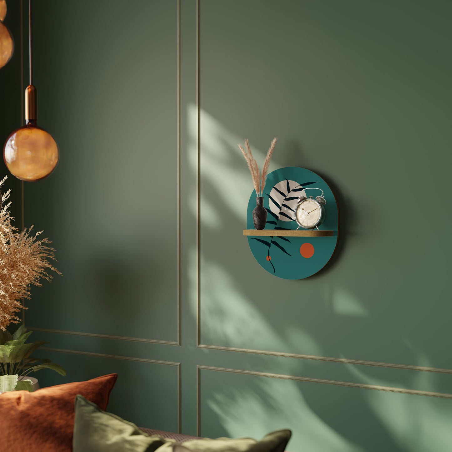 MYSTERIOUS LEAF Art Shelf