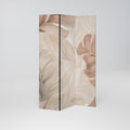 SOFT TONES OF FOLIAGE 3-Panel Room Divider