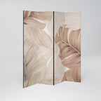 SOFT TONES OF FOLIAGE Decorative 4-Panel Room Divider