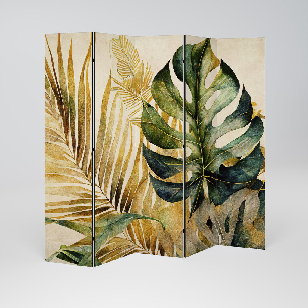 NATURE’S LYRICS Biombo Decorativo de 5 Painéis