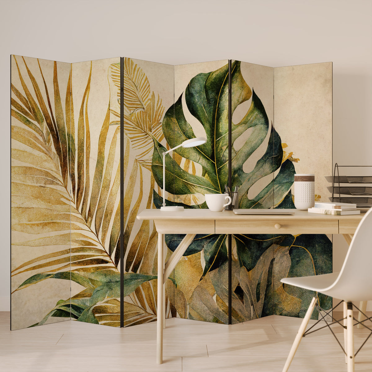 NATURE’S LYRICS 6-Panel Room Divider