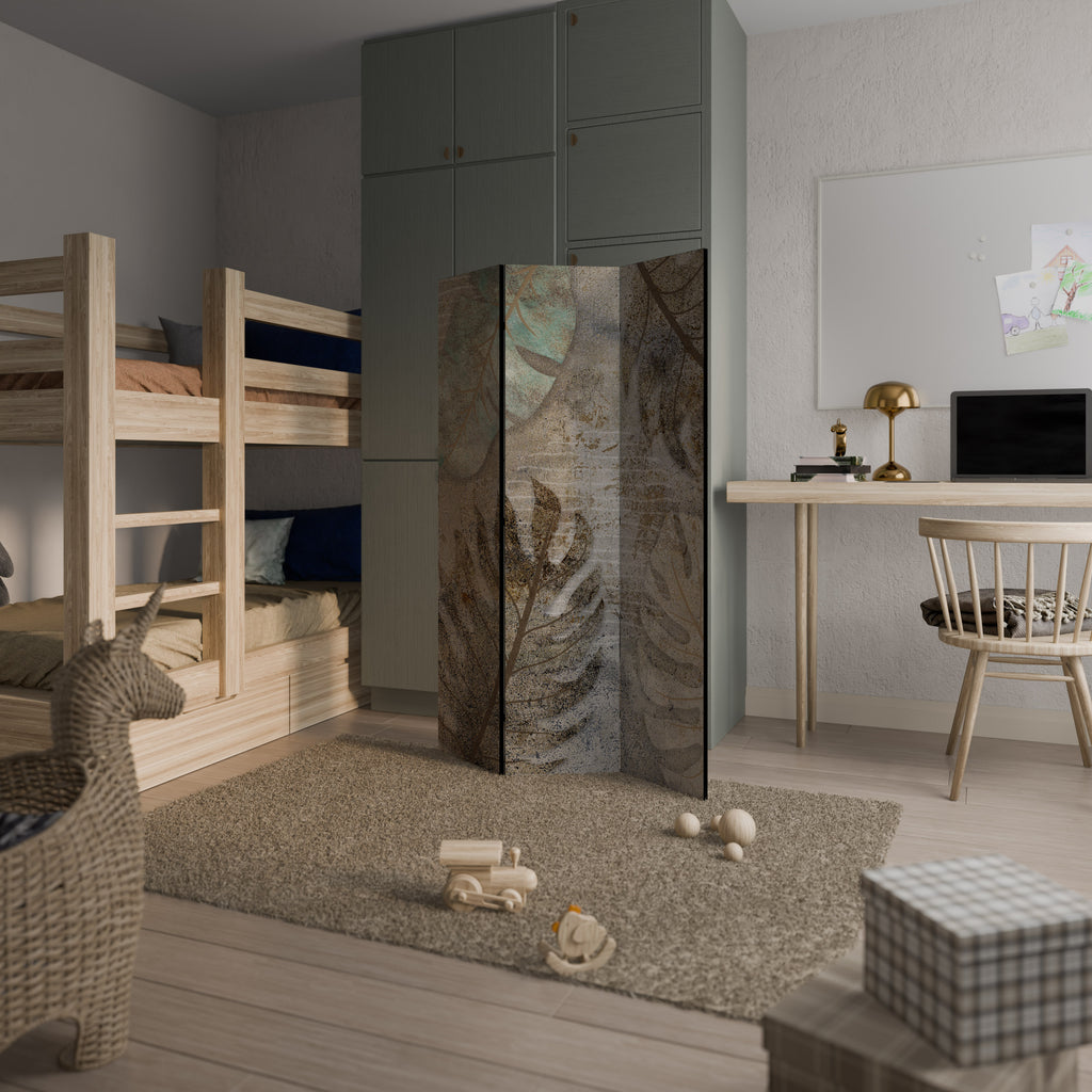 TEXTURED TRANQUILITY Biombo de 3 Painéis