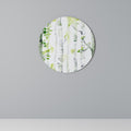 BIRCHY SOLACE Round Wall Art