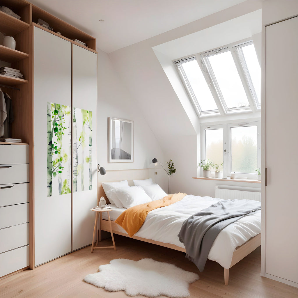 BIRCHY SOLACE Poster Vertical Autocolante