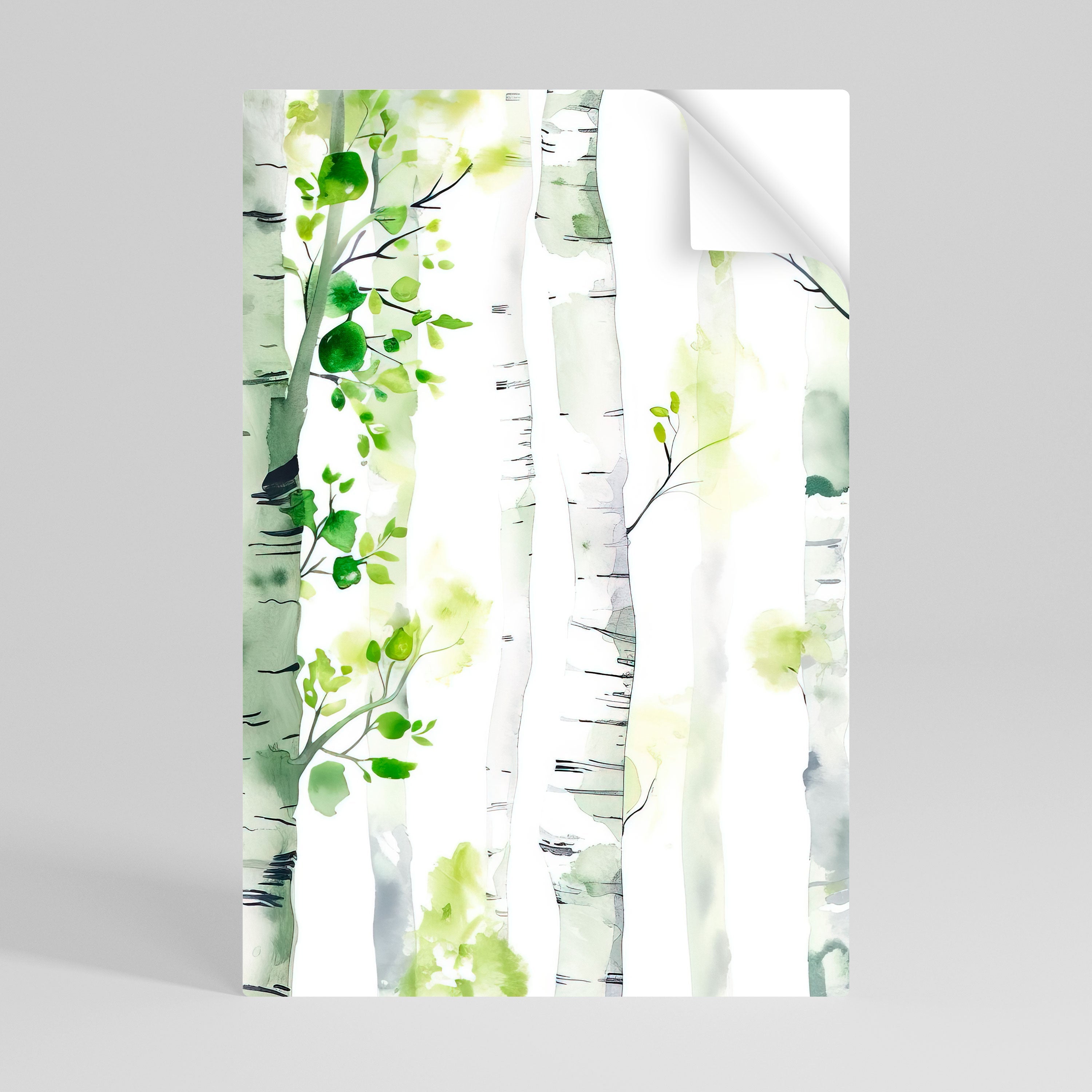 BIRCHY SOLACE Poster Vertical Autocolante