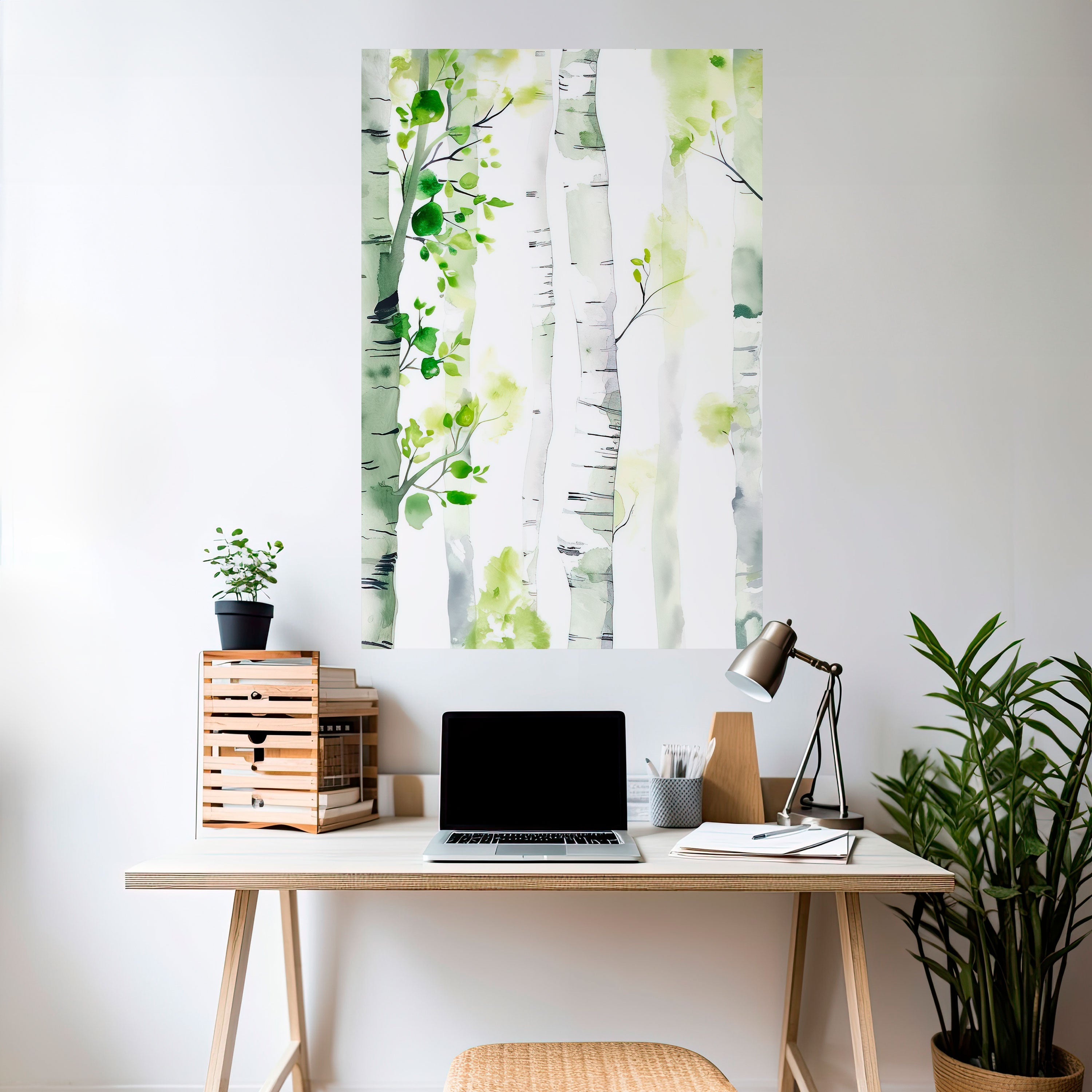 BIRCHY SOLACE Poster Vertical Autocolante