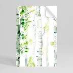 BIRCHY SOLACE Poster Vertical Autocolante