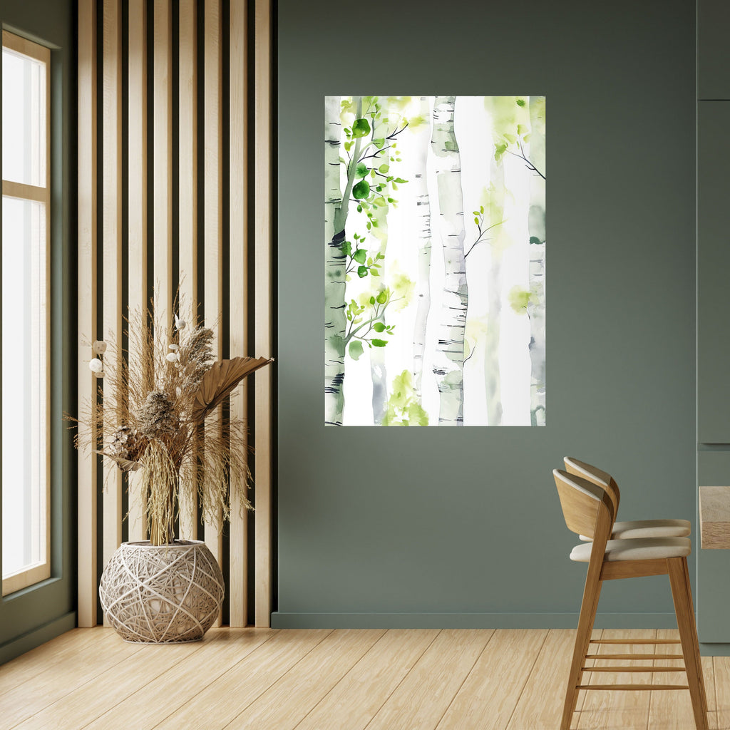 BIRCHY SOLACE Poster Vertical Autocolante