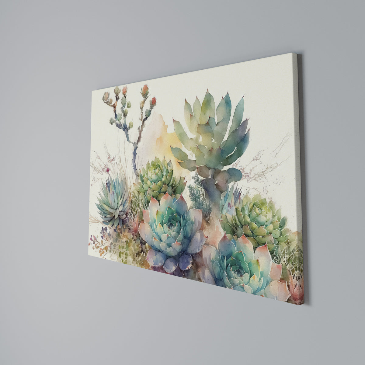SECRET GARDEN Horizontal Canvas Print