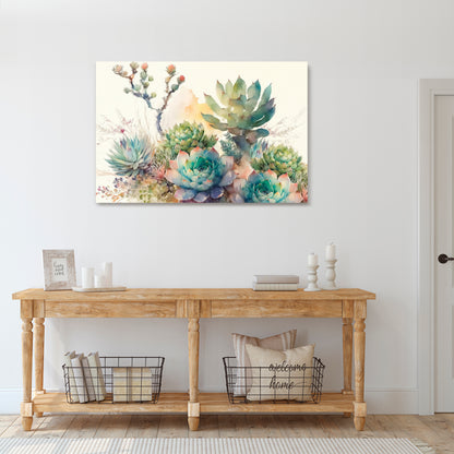 SECRET GARDEN Horizontal Canvas Print