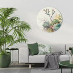 SECRET GARDEN Quadro Redondo Decorativo