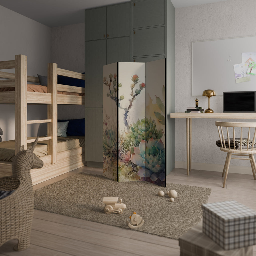 SECRET GARDEN Biombo Decorativo de 3 Painéis