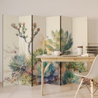 SECRET GARDEN Decorative 6-Panel Room Divider