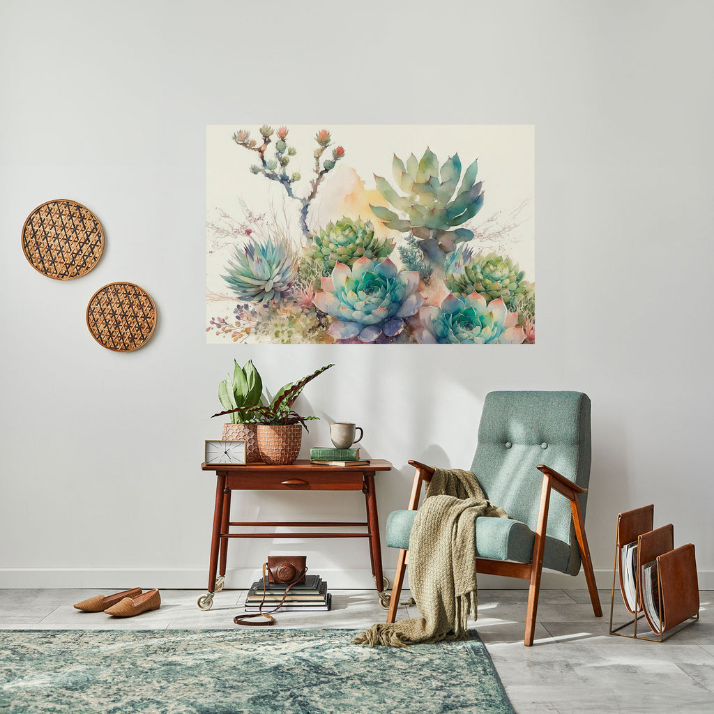 SECRET GARDEN Poster Horizontal Autocolante