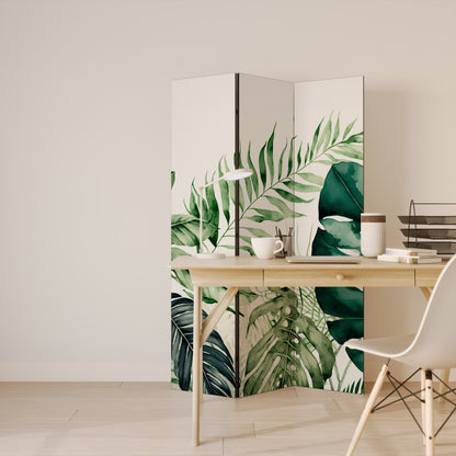 MONSTERA DREAM Biombo de 3 Painéis