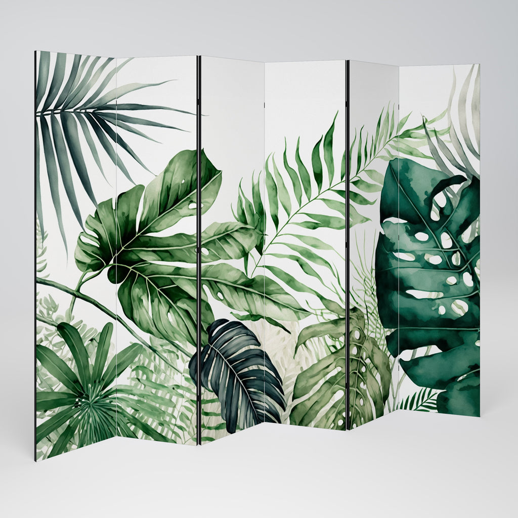 MONSTERA DREAM Decorative 6-Panel Room Divider