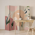 LEAFY SYMPHONY Decorative 5-Panel Room Divider