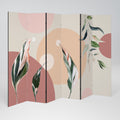 LEAFY SYMPHONY Decorative 6-Panel Room Divider