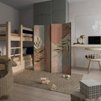 SENSUAL NATURE'S TAPESTRY Biombo de 4 Painéis