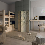 HIDDEN GARDEN TESSERACT Biombo Decorativo de 3 Painéis