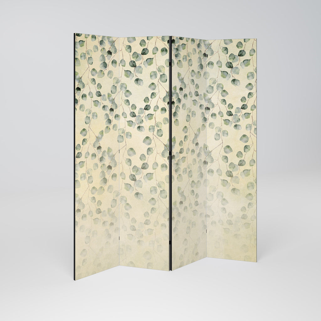 HIDDEN GARDEN TESSERACT Decorative 4-Panel Room Divider