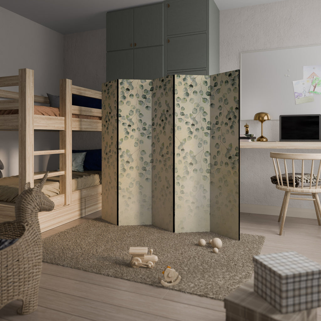 HIDDEN GARDEN TESSERACT Biombo Decorativo de 5 Painéis