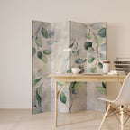 PEACEFUL SPRIGS Decorative 4-Panel Room Divider