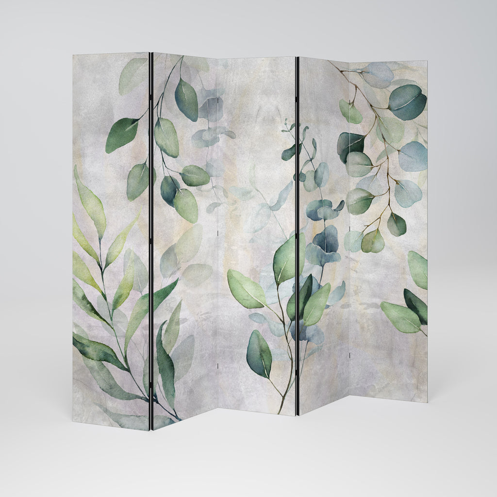 PEACEFUL SPRIGS 5-Panel Room Divider