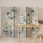 PEACEFUL SPRIGS Decorative 6-Panel Room Divider