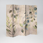 SOFT EARTHEN EMBRACE Decorative 5-Panel Room Divider