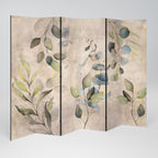 SOFT EARTHEN EMBRACE Decorative 6-Panel Room Divider