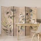 SOFT EARTHEN EMBRACE 6-Panel Room Divider