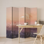 ENCHANTED MORNING VEIL Decorative 5-Panel Room Divider