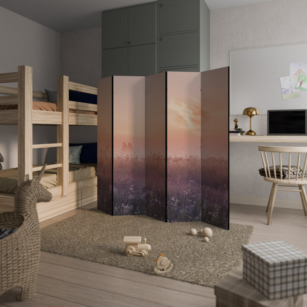 ENCHANTED MORNING VEIL Decorative 5-Panel Room Divider