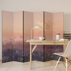 ENCHANTED MORNING VEIL Decorative 6-Panel Room Divider