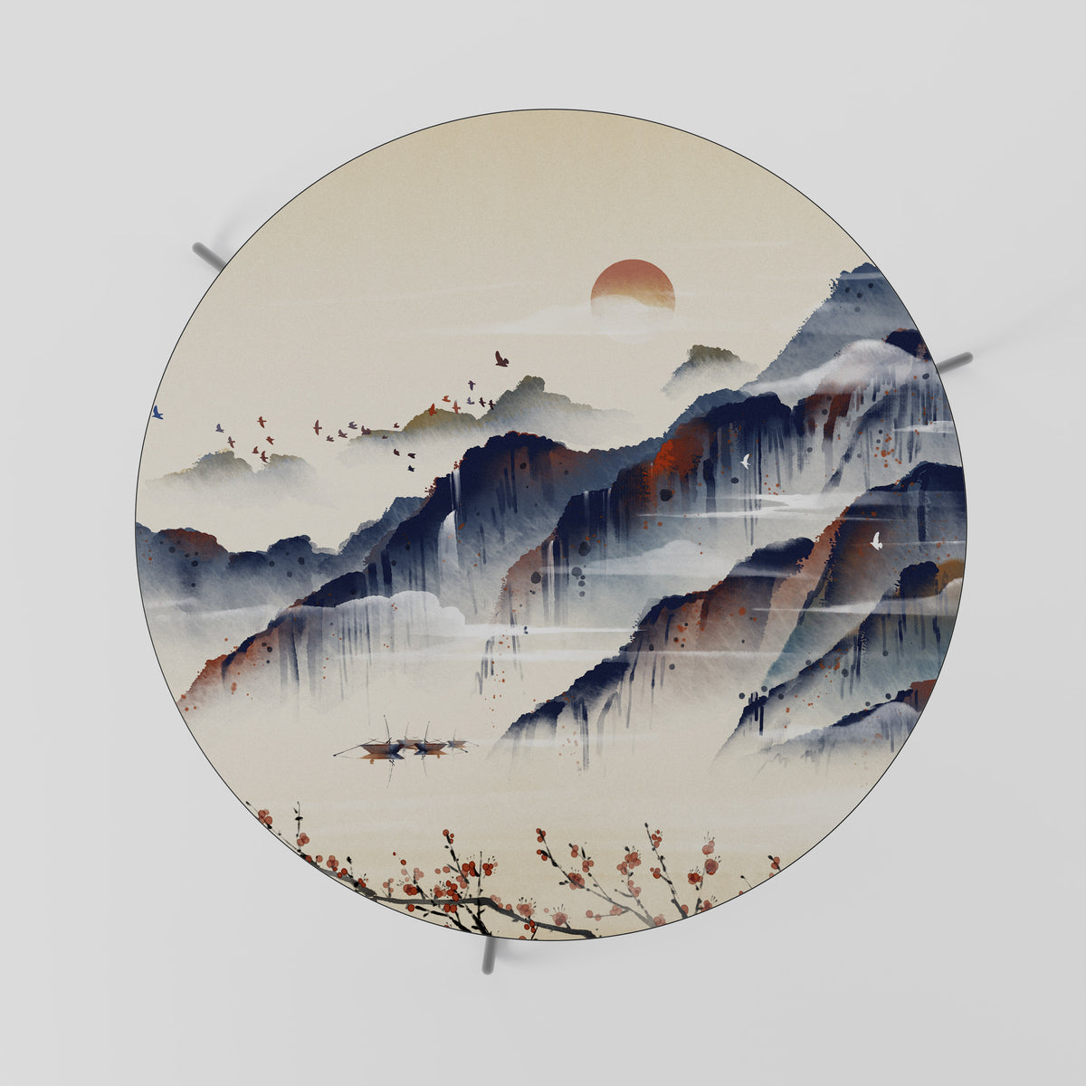 JAPANESE LANDSCAPE Mesa de Centro