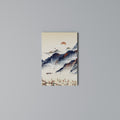 JAPANESE LANDSCAPE Quadro em tela vertical