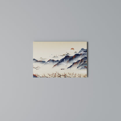 JAPANESE LANDSCAPE Horizontal Canvas Print