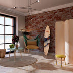 JAPANESE LANDSCAPE Painel Decorativo Prancha de Surf