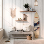 JAPANESE LANDSCAPE Painel Decorativo Prancha de Surf