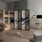 JAPANESE LANDSCAPE Decorative 4-Panel Room Divider